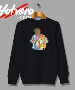 Biggie with Dogs Funny Sweatshirt