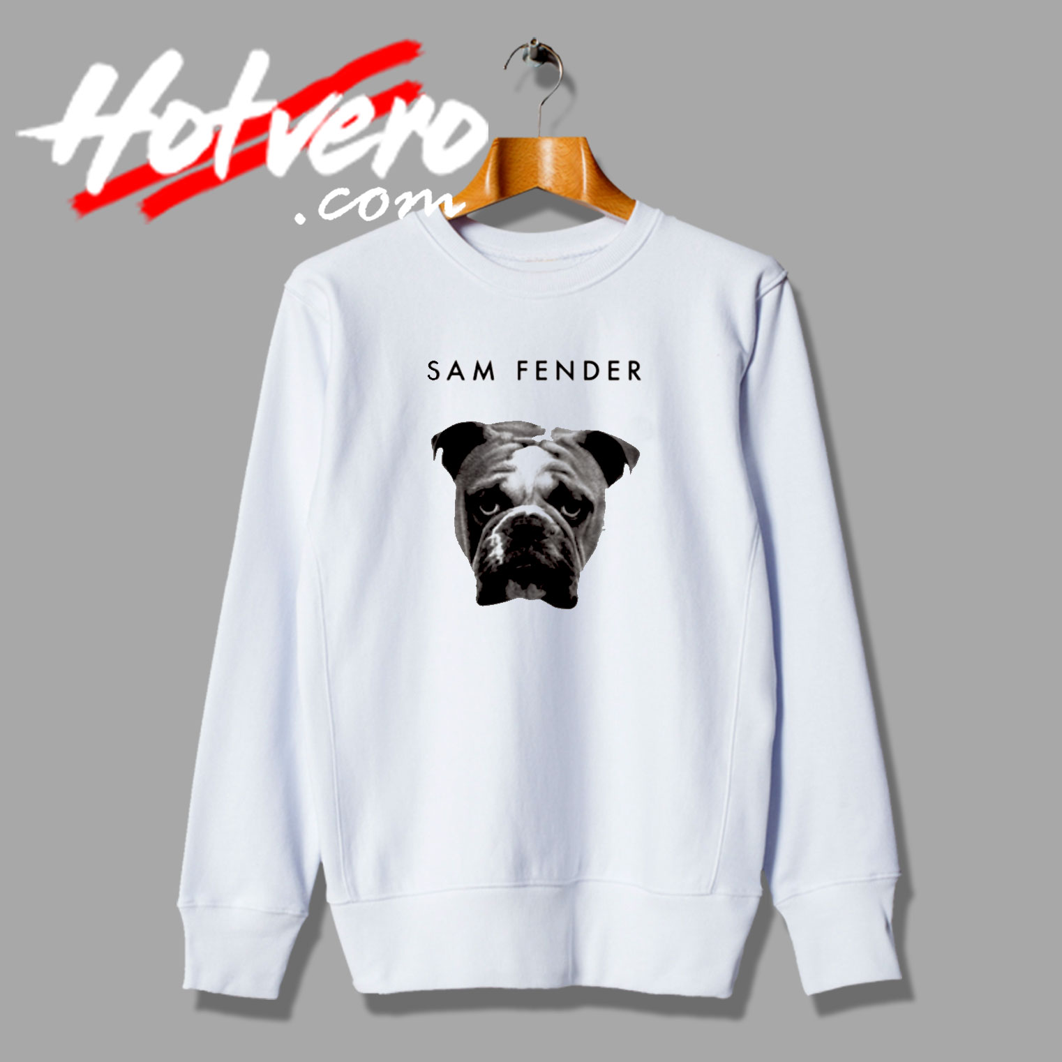 Bill Dog Face Sam Fender Style Sweatshirt