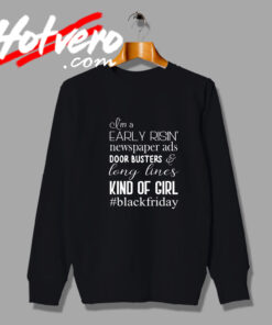 Black Friday Kind of Girl Sweatshirt