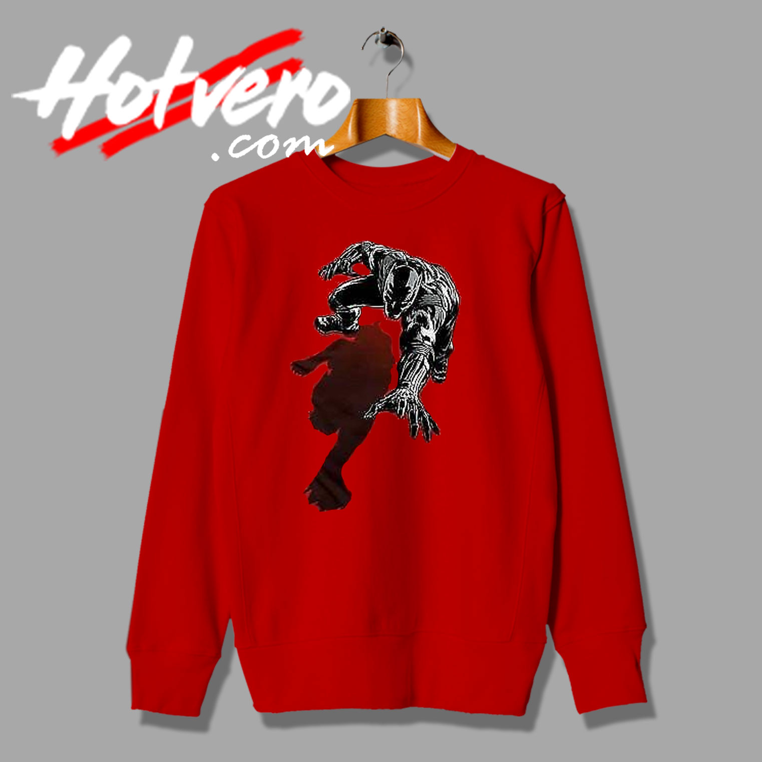 Black Panther Shadow Avengers Marvel Sweatshirt