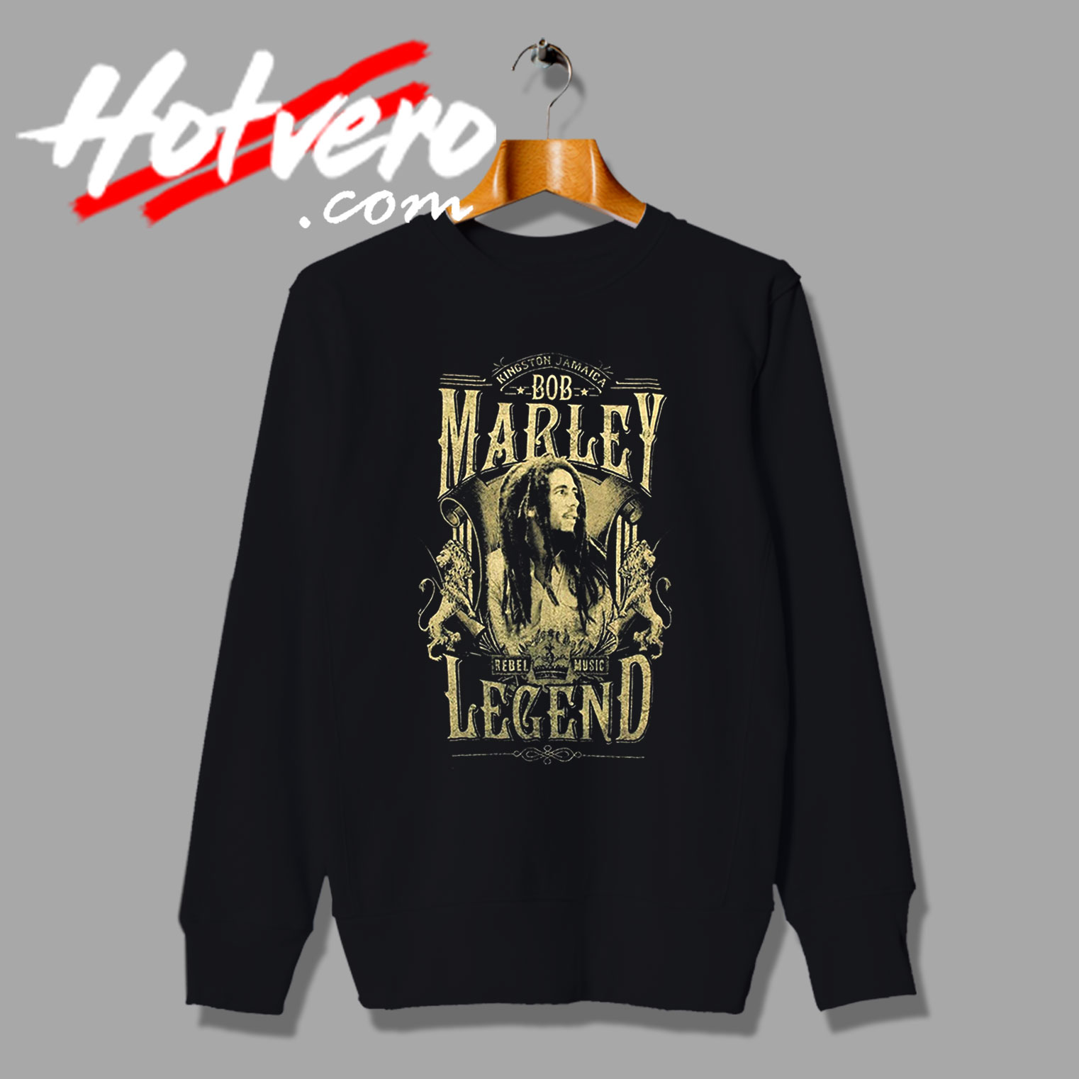 Bob Marley Legend Rebel Music Sweatshirt