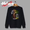 Bob Marley Rastafari Lion of Zion Artwork Sweatshirt