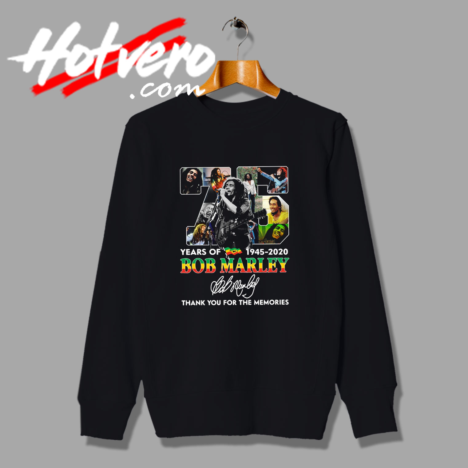 Bob Marley Signature The Memories Sweatshirt