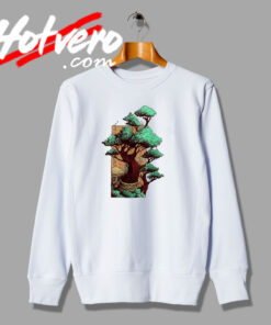 Bonsai Japanese Artwork Sweatshirt