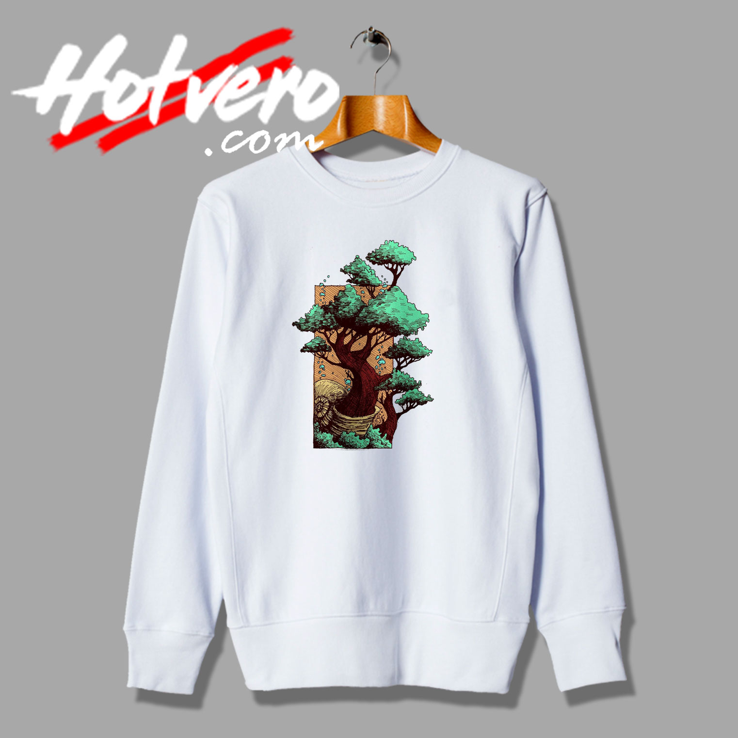 Bonsai Japanese Artwork Sweatshirt