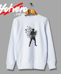 Boxing And Butterfly Sport Gift Sweatshirt