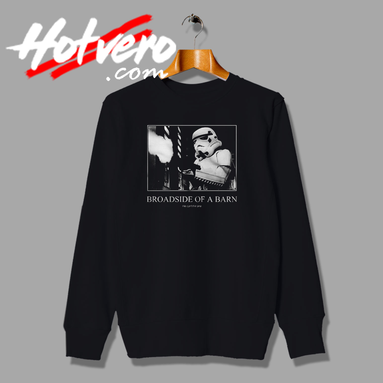 Broadside Of A Barn Star Wars Sweatshirt