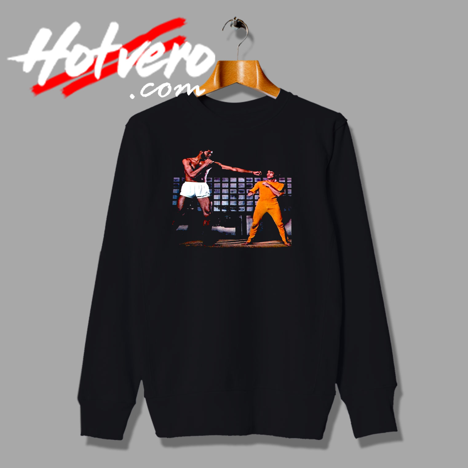 Bruce Lee Kareem Abdul Jabbar Vintage Style Sweatshirt