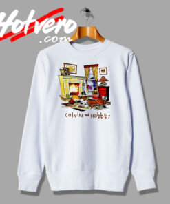 Calvin and Hobbes at the Home Sweatshirt