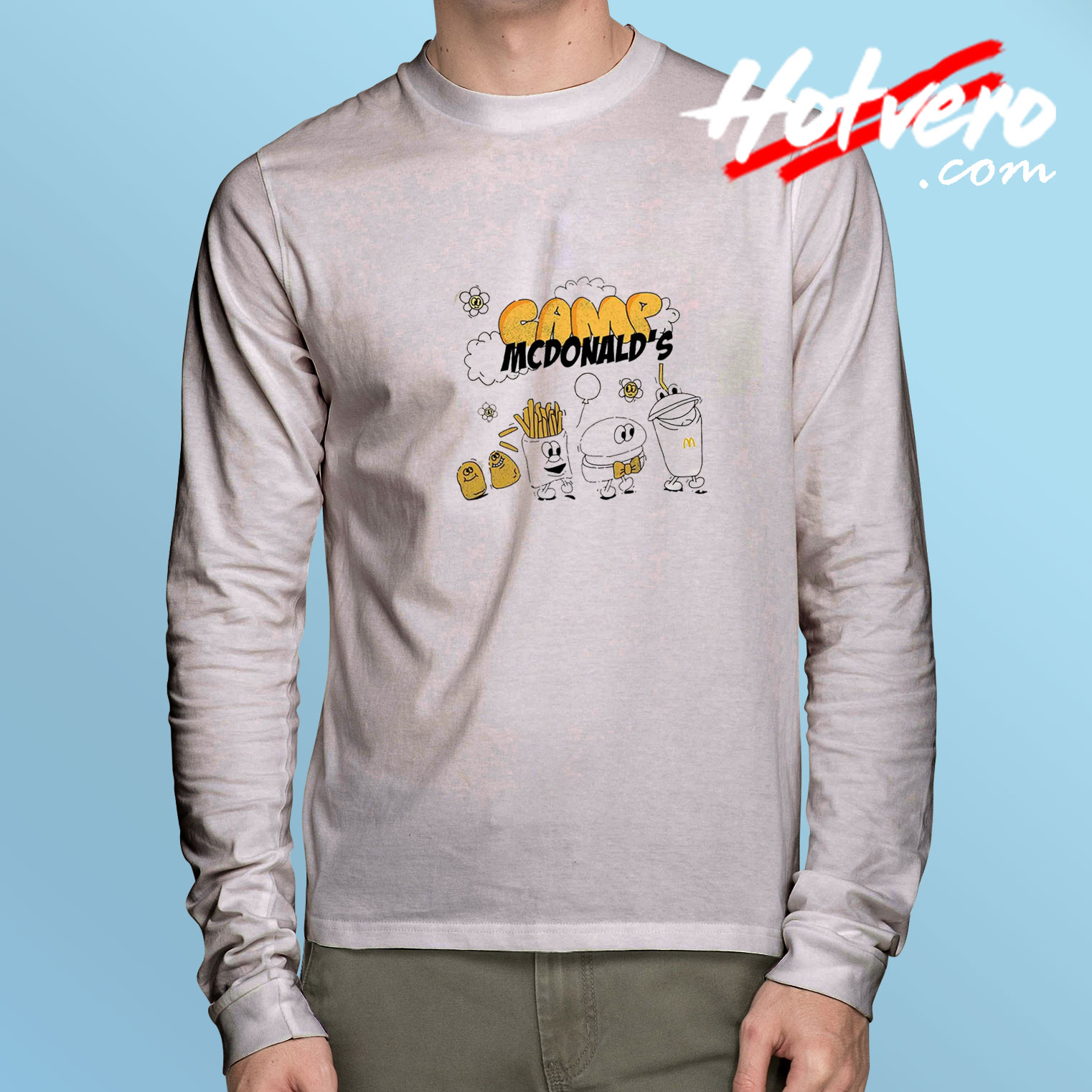 Camp McDonalds Funny Long Sleeve Tee