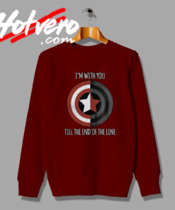 Captain America Toill The End Custom Sweatshirt