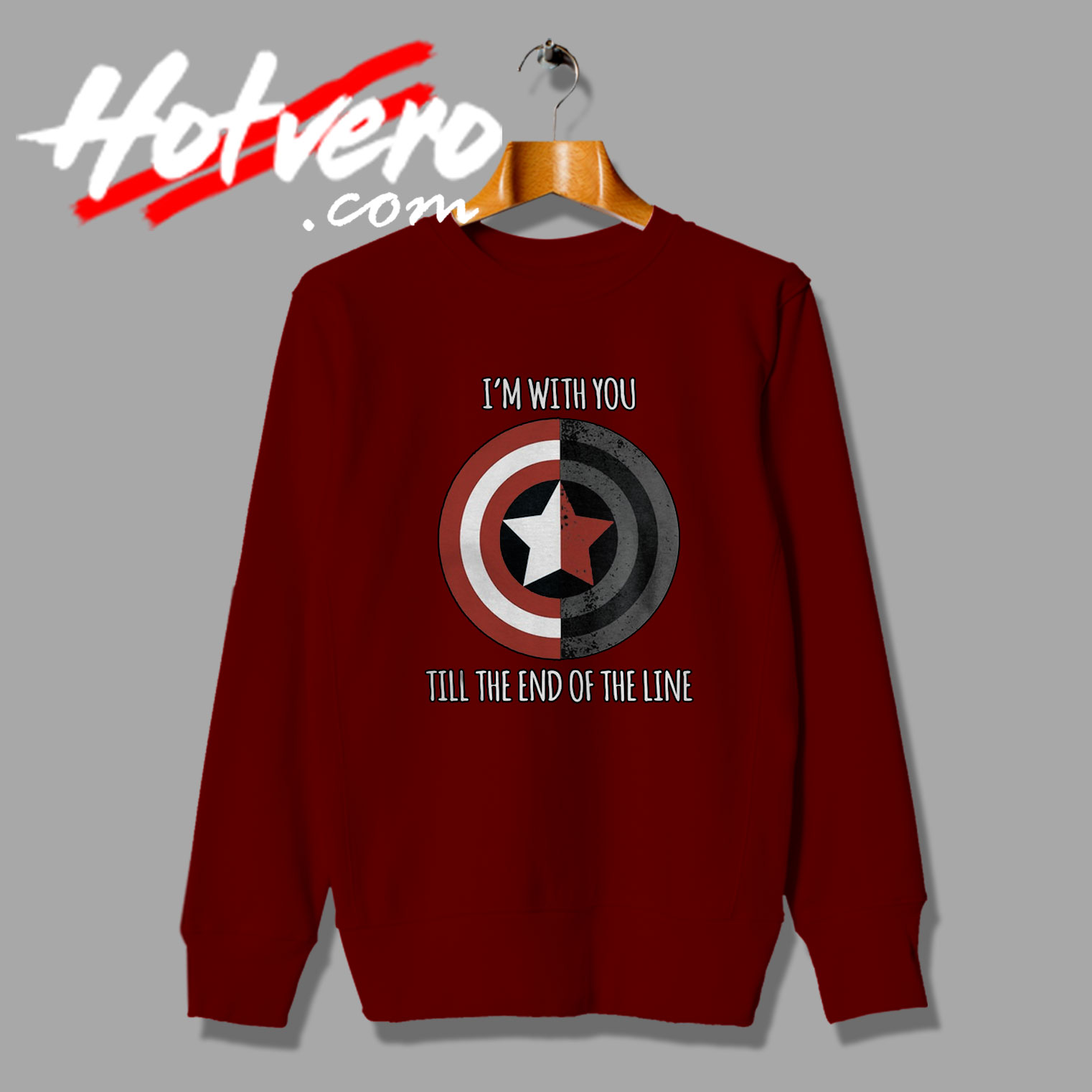 Captain America Toill The End Custom Sweatshirt