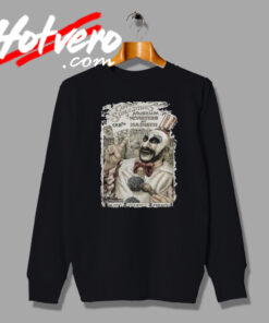 Captain Spauldings Smiling Poster Sweatshirt