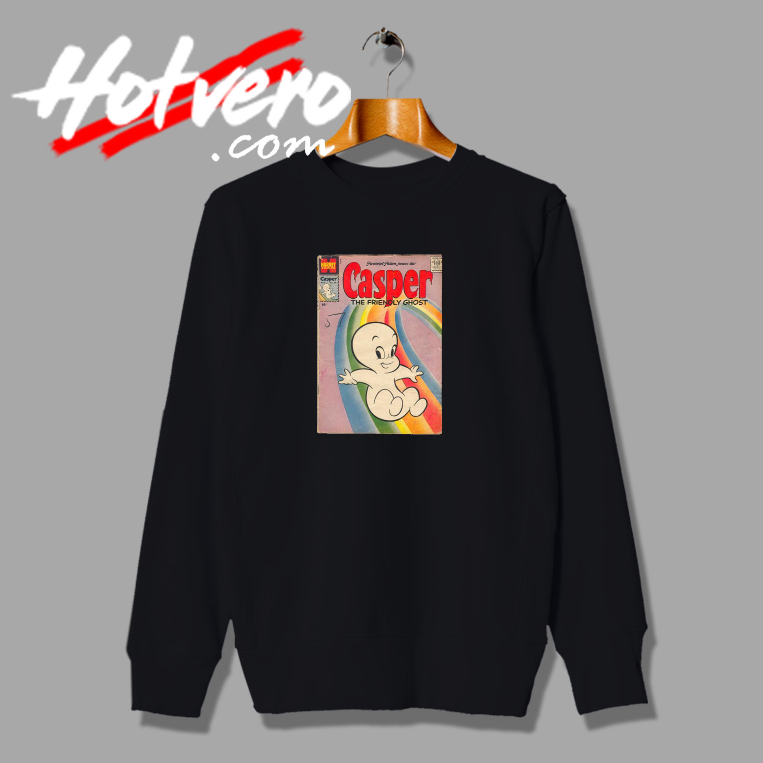 Casper The Friendly Ghost Rainbow Sweatshirt