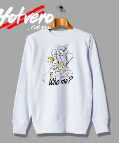 Cat and Dog Vintage Style Sweatshirt