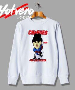 Changes Hockey Doodle Justin Bieber 2020 Sweatshirt