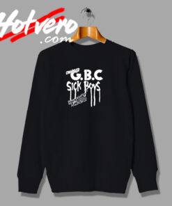 Charged Up Gbc Sick Boys Lil Peep Tour Concert Sweatshirt