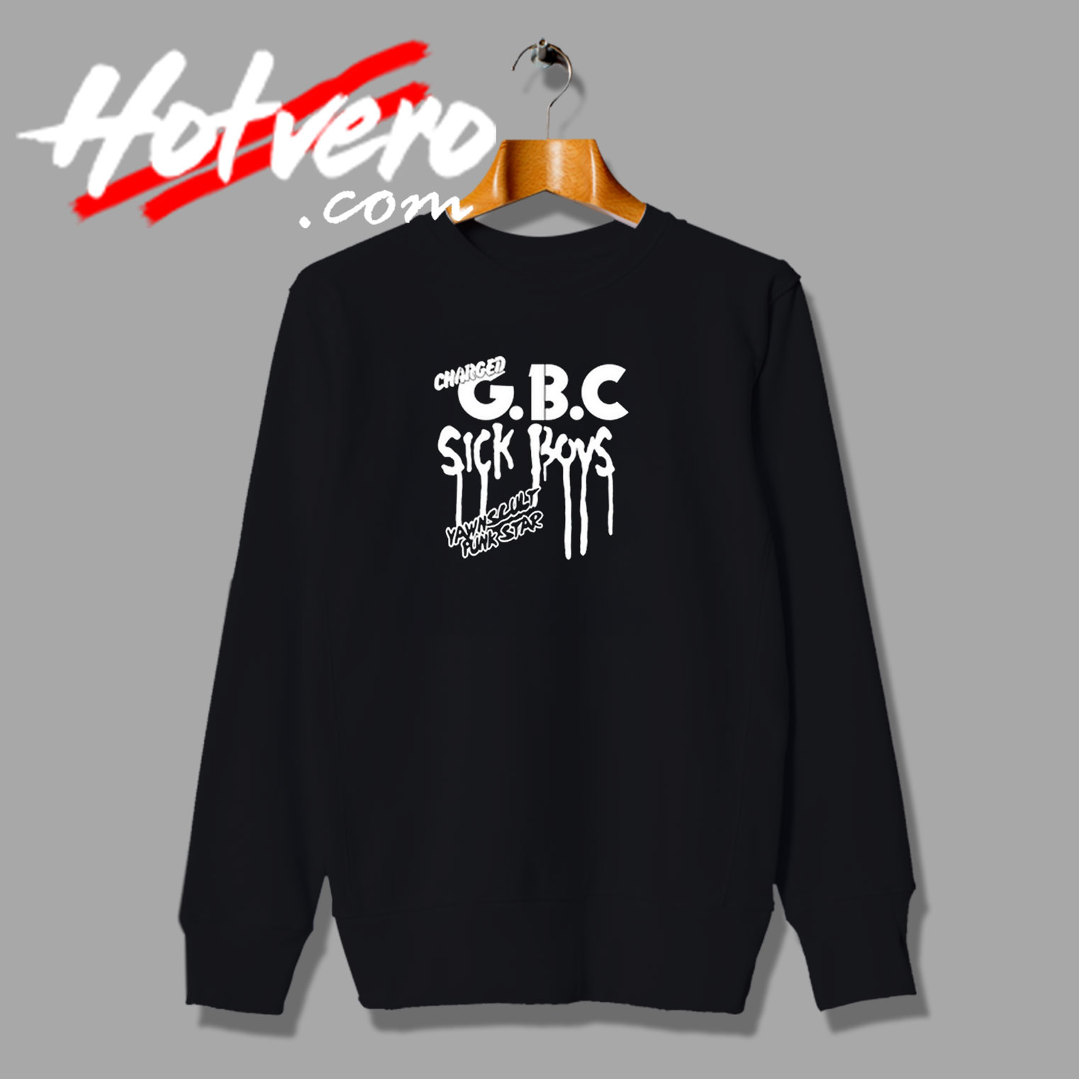 Charged Up Gbc Sick Boys Lil Peep Tour Concert Sweatshirt