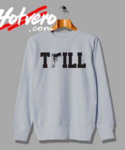 Cheap TRILL Gun Pistol Rap Adult Sweatshirt
