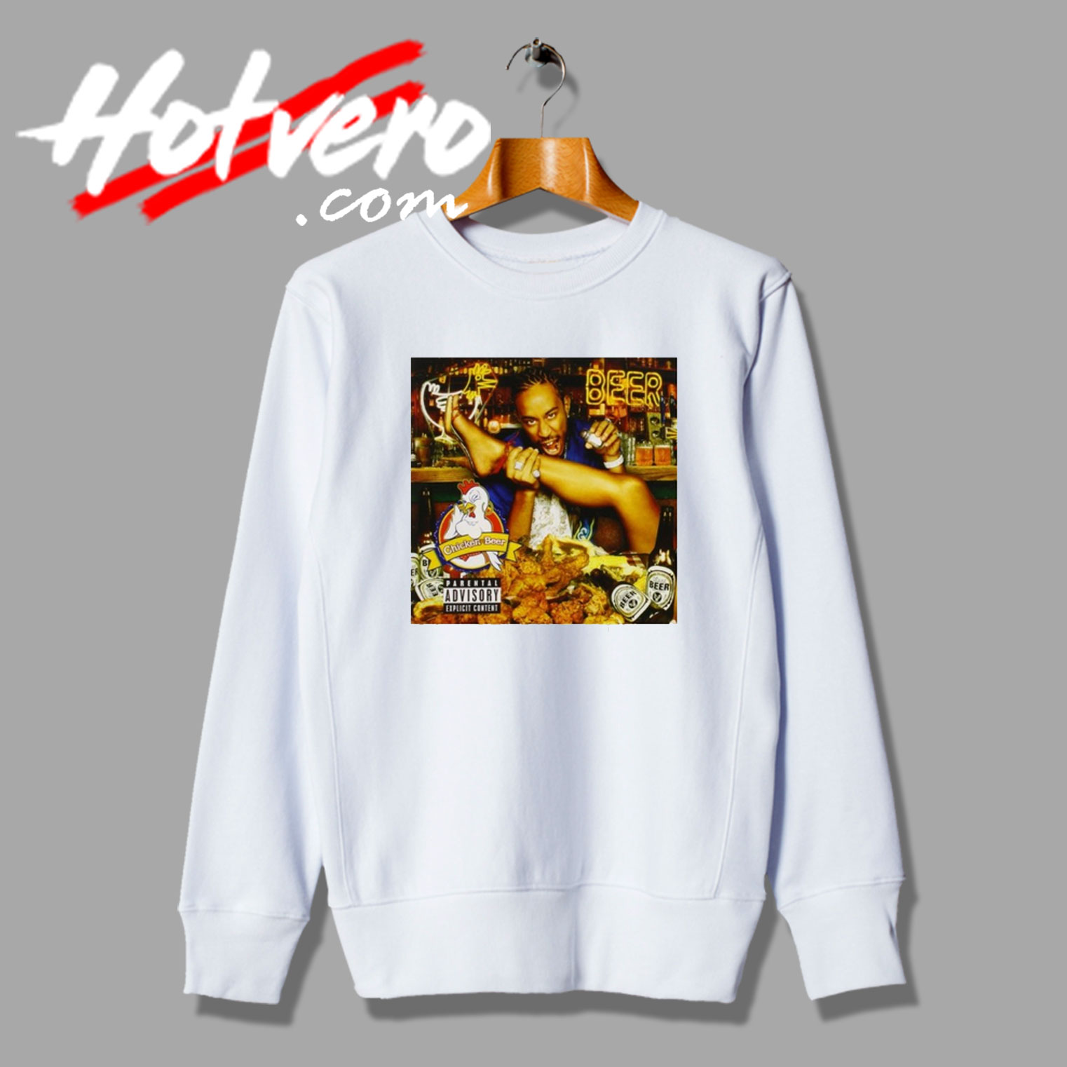 Chicken And Beer Ludacris Poster Sweatshirt