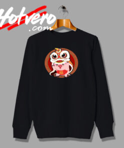 Chinese New Year Pig Lion Dance Sweatshirt