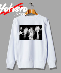 Chris Farley Kurt Cobain and Tupac Shakur Rapper Sweatshirt