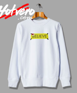 Christmas Believe Art Sweatshirt