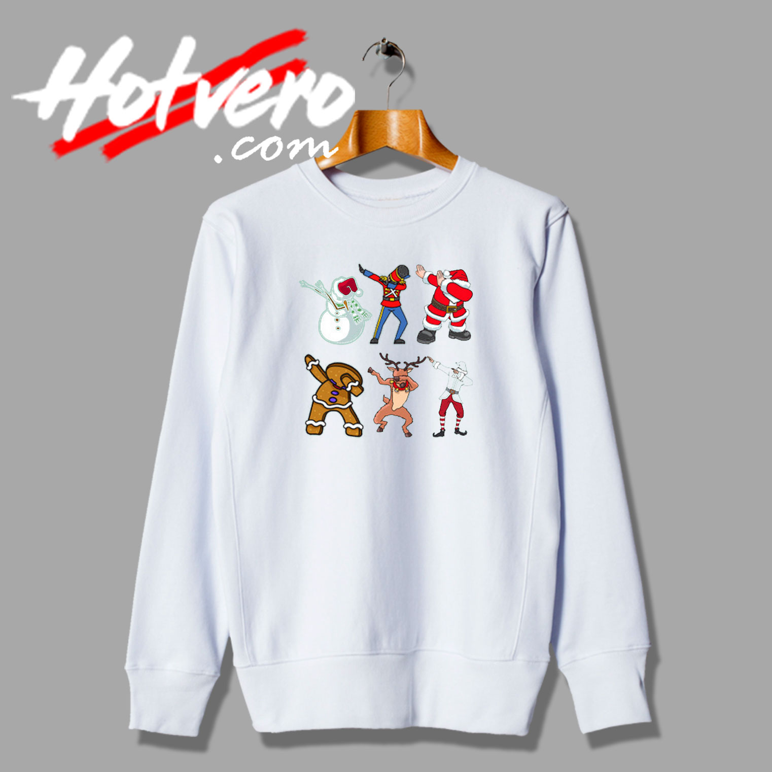 Christmas Dabbing Crew Sweatshirt
