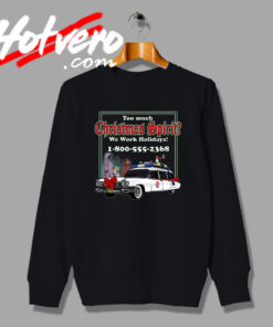 Christmas Spirit Horror Police Sweatshirt