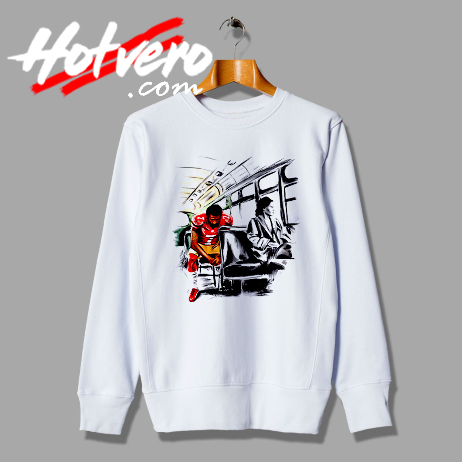 Colin Kaepernick Rosa Parks Parody Sweatshirt