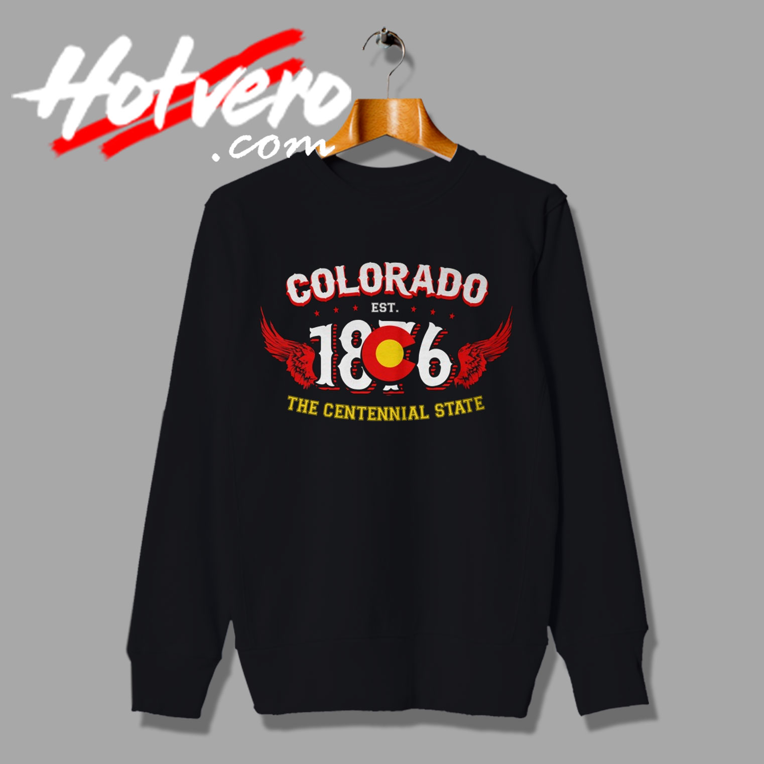Colorado 1876 The Centennial State Unisex Sweatshirt