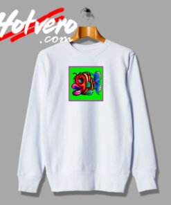 Colorful Fish Poster Sweatshirt