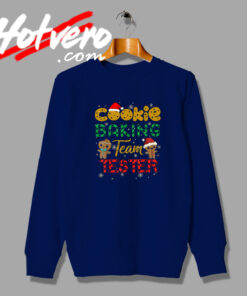 Cookie Baking Team Tester Christmas Sweatshirt