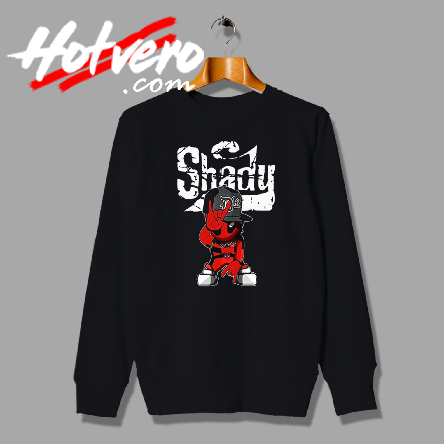 Cool Shady Deadpool Parody Hip Hop Sweatshirt