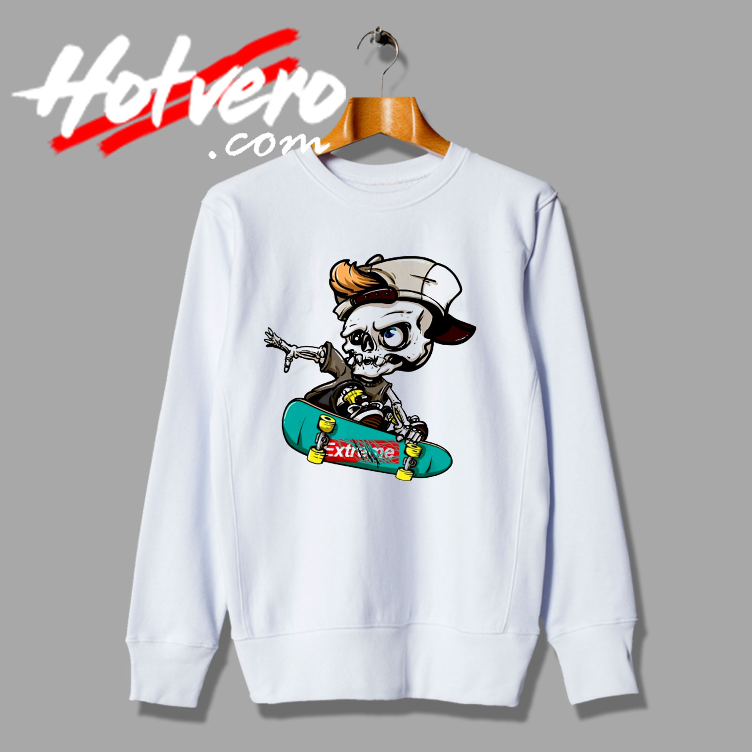 Cool Skateboards Skull Sweatshirt