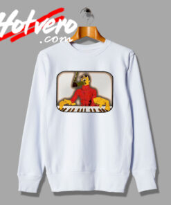 Cool Stevie Wonder With Piano Sweatshirt