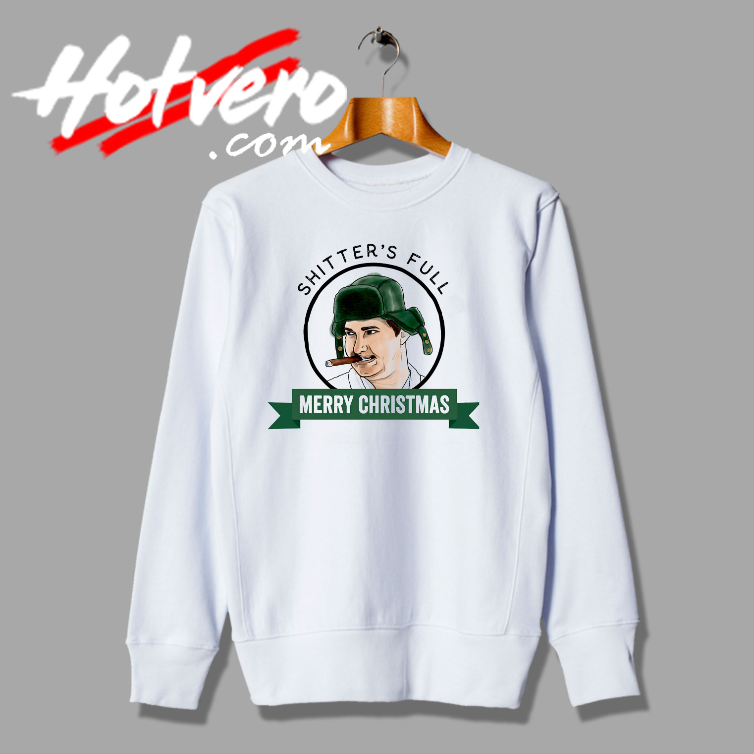 Cousin Eddie Christmas Little Full Sweatshirt