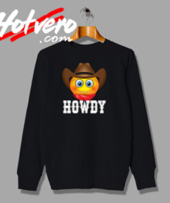 Cowboy HOWDY Smiley Sweatshirt