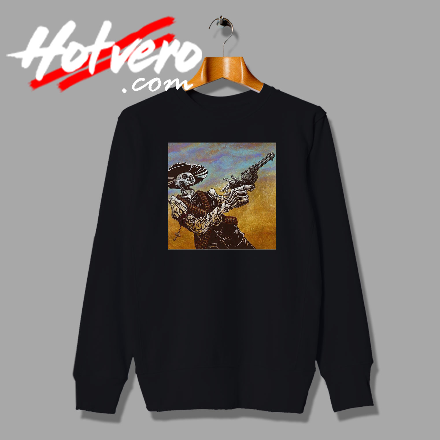 Cowboy Skeleton Classic Fashion Sweatshirt