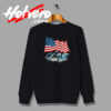 Cute Dolphins American Flag Independence Day Custom Sweatshirt
