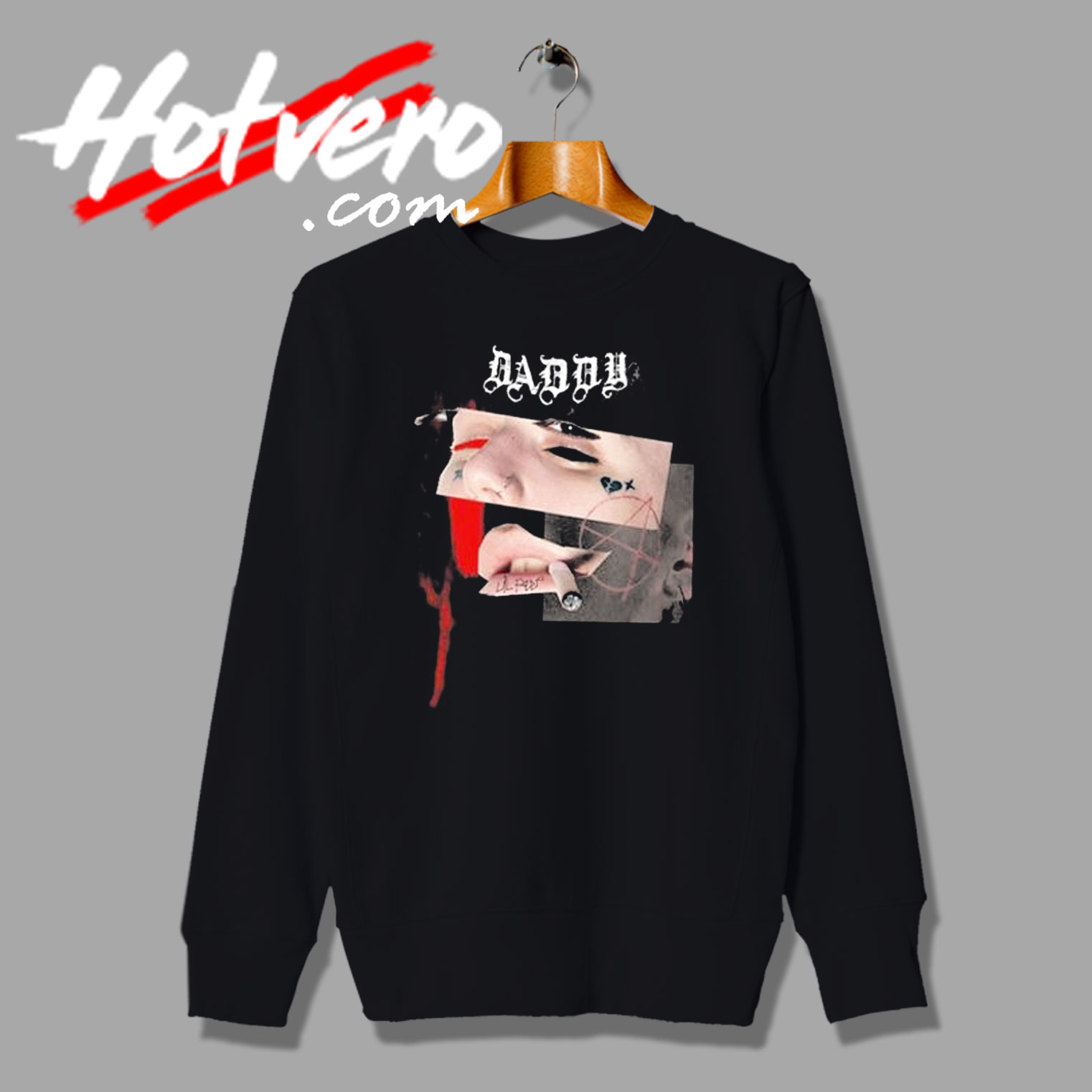 Daddy Lil Peep Smoke Poster Sweatshirt