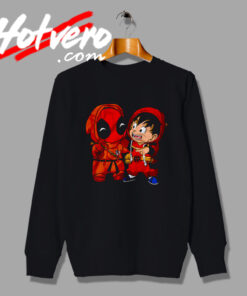Deadpool And Goku Squad Sweatshirt