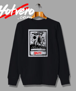 Death Tarot Card Poster Sweatshirt
