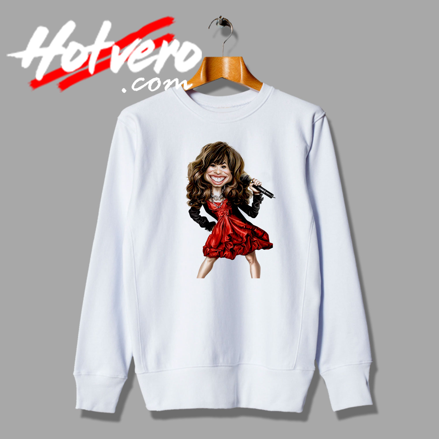 Demi Lovato Caricature Illustration Sweatshirt