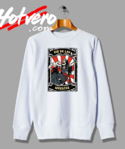 Dia de los Muertos Skeleton Holiday Celebration Sweatshirt