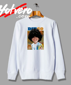 Diego Maradona Caricature Francesco Davide Sweatshirt