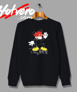 Disney Mickey Drunk Swag Cartoon Sweatshirt