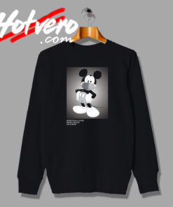 Disney Mickey Mouse Face Mask Sweatshirt