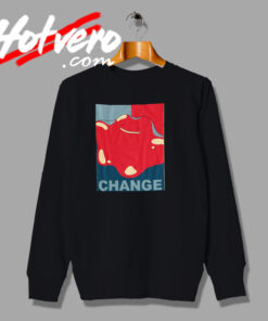 Ditto Change Pokemon Funny Cartoon Sweatshirt