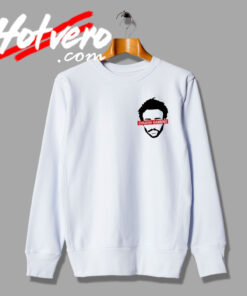Donald Glover Face With Red Logo Sweatshirt